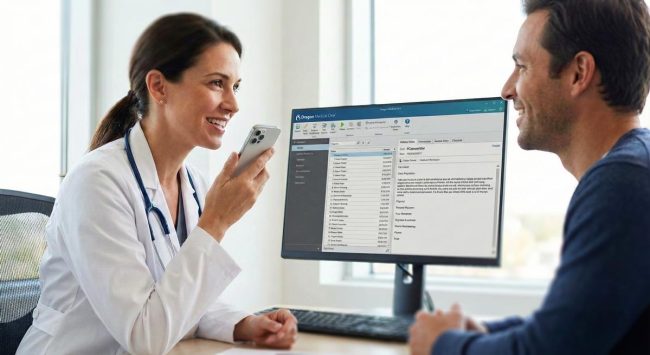dragon-medical-one-iphone-with-patient
